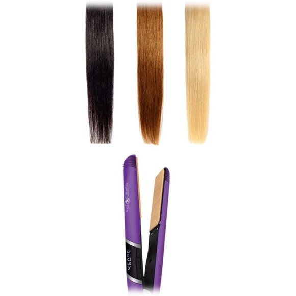 PROCABELLO Nano Fiber Flat Iron w/Zero Friction Technology (Pink) (NEW IN BOX) - Picture 4 of 8